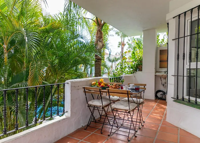 Ab - Design Penthouse - Puerto Banus - Golden Mile - Pool And Tropical Garden View Lejlighed