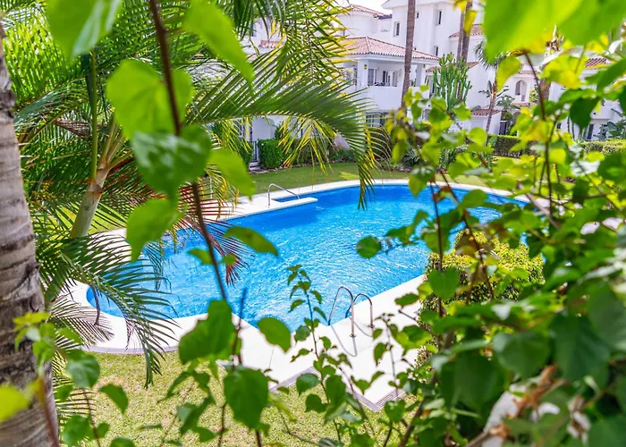 Ab - Design Penthouse - Puerto Banus - Golden Mile - Pool And Tropical Garden View
